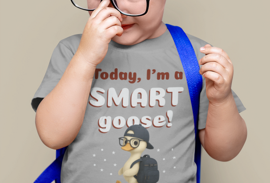 First Day Smiles Start Here: A Smart Goose Shirt for a Smart New Year