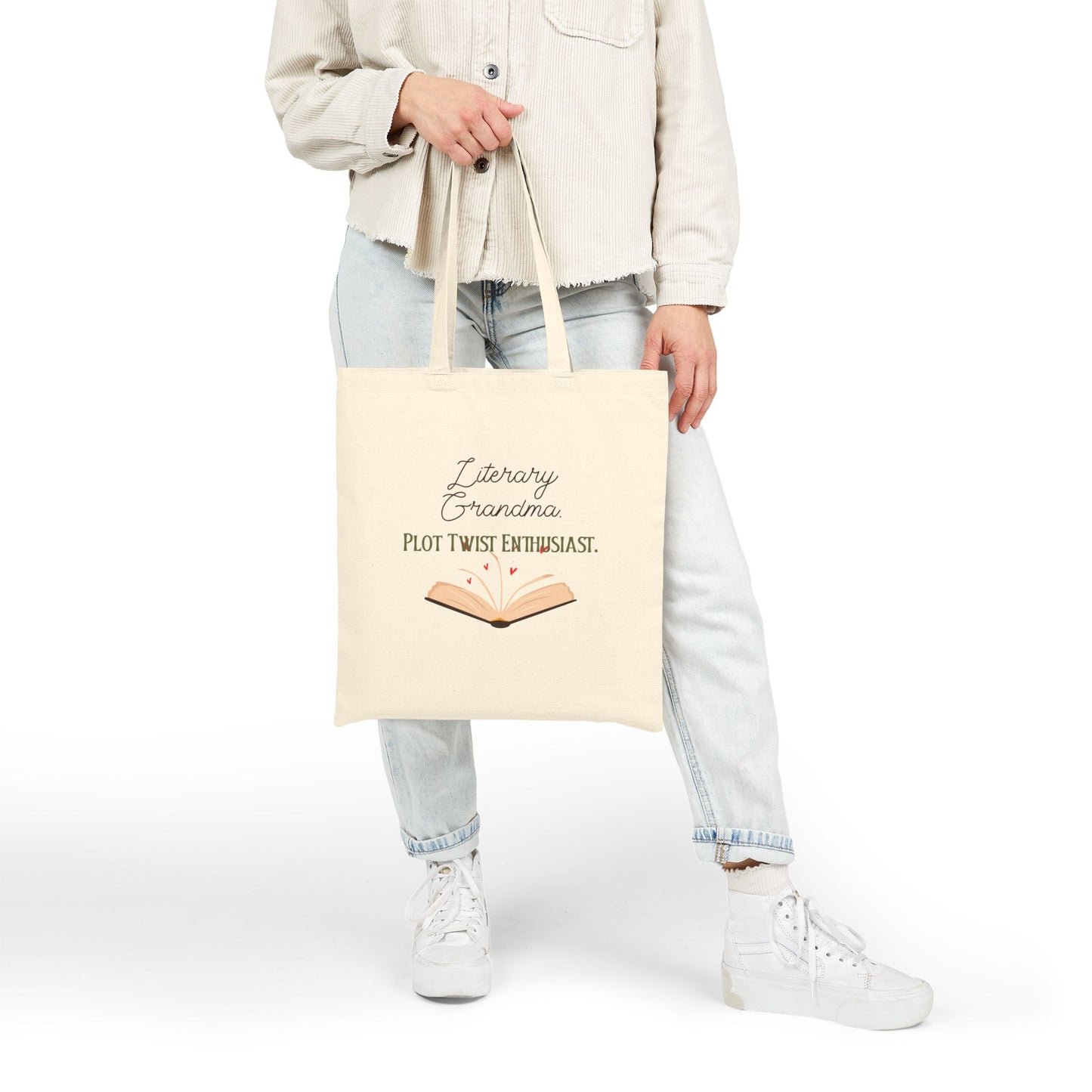 Personalized Bookish Bookish Canvas Tote - Gifts for Book Enthusiasts