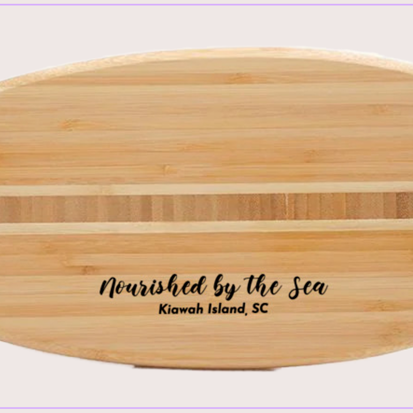 Surfboard Shaped Cutting Board – Personalized Beach Gift for Surfers