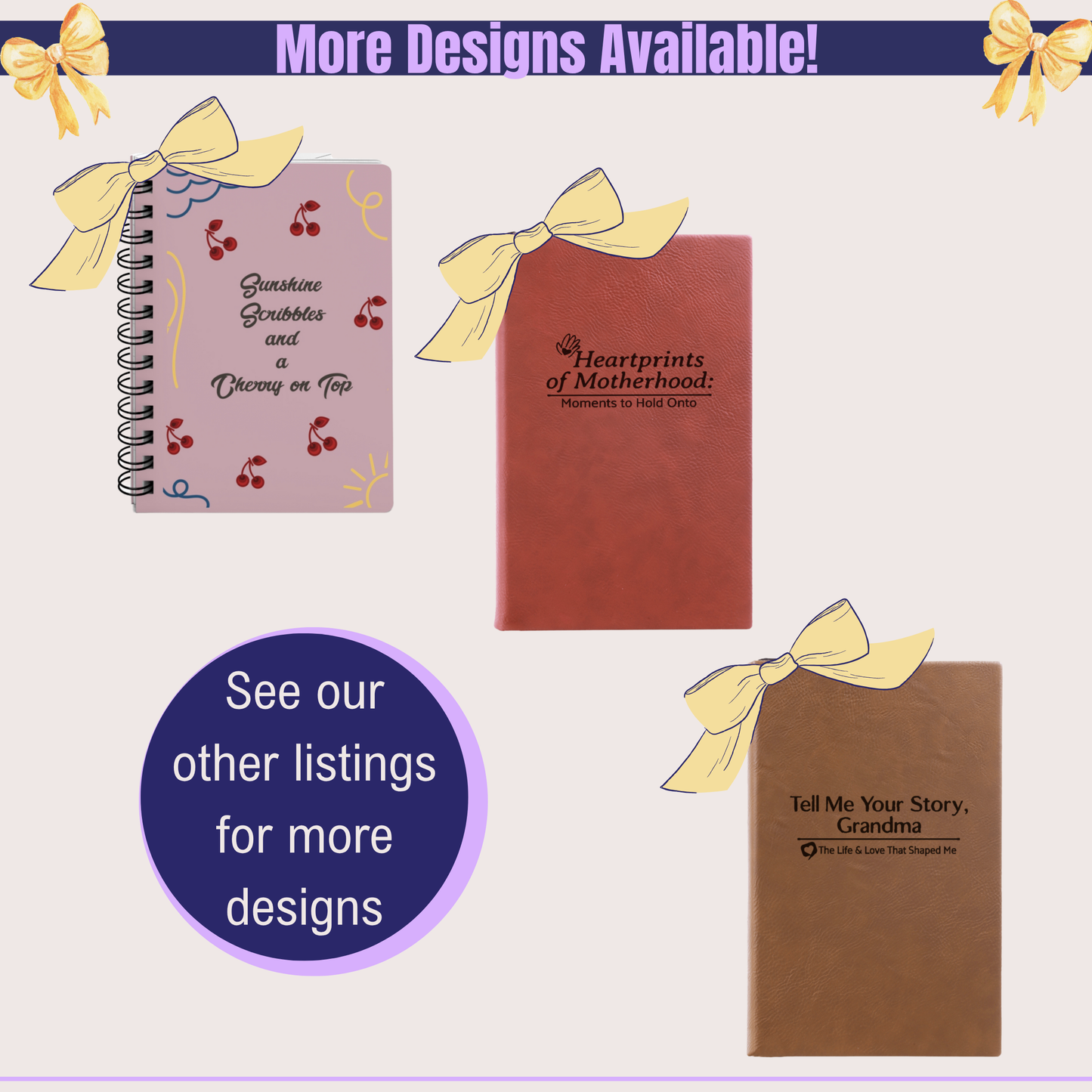 Personalized Back to School Journal with Word of the Year – Custom Teacher or Student Gift