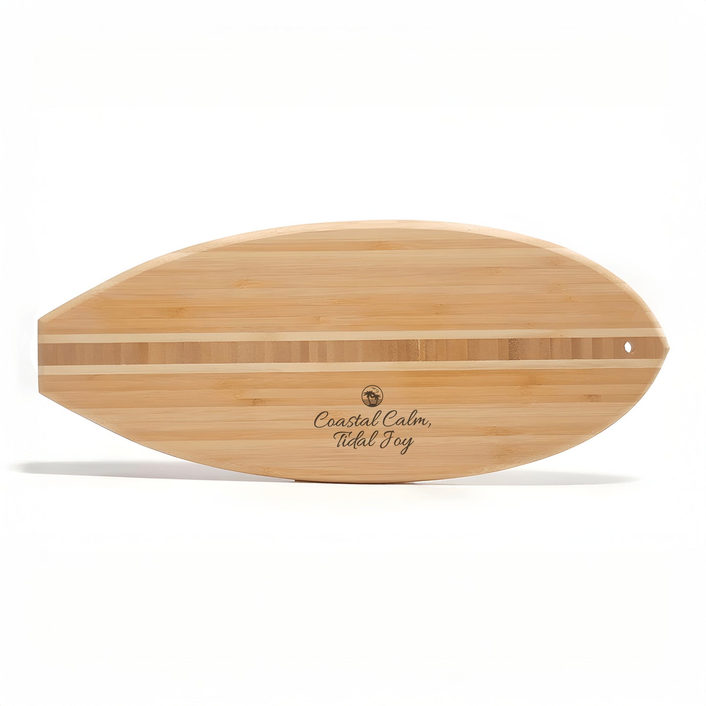 Coastal Calm Tidal Joy Surfboard Cutting Board