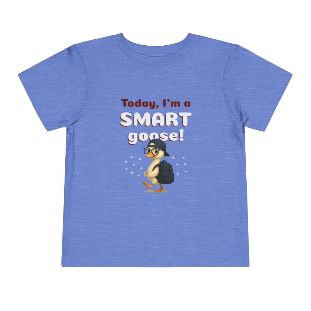 Cute Smart Goose Shirt – Back to School Tee for Toddlers & Youth