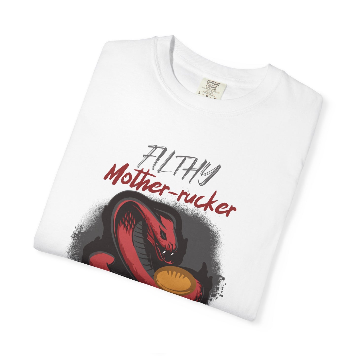Filthy Mother-rucker Snake Rugby Comfort Colors T-Shirt