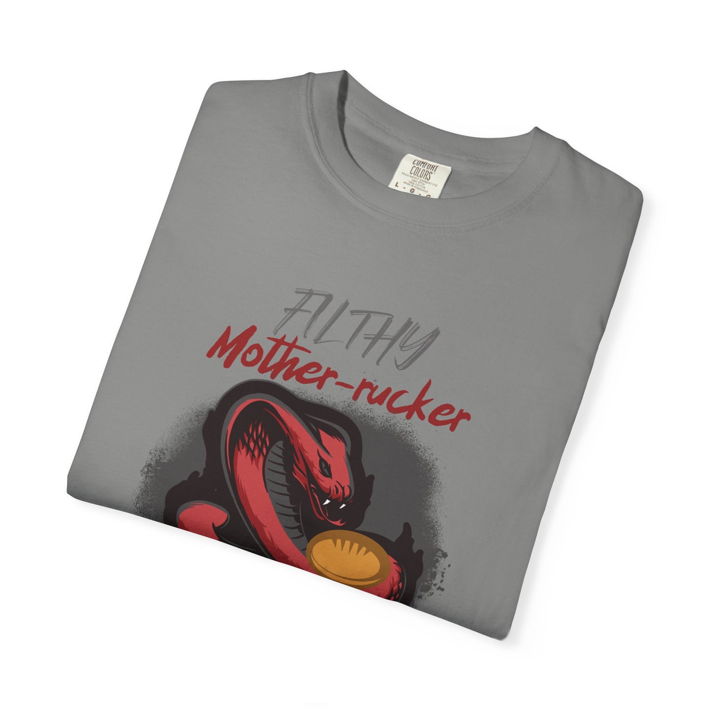 Filthy Mother-rucker Snake Rugby Comfort Colors T-Shirt