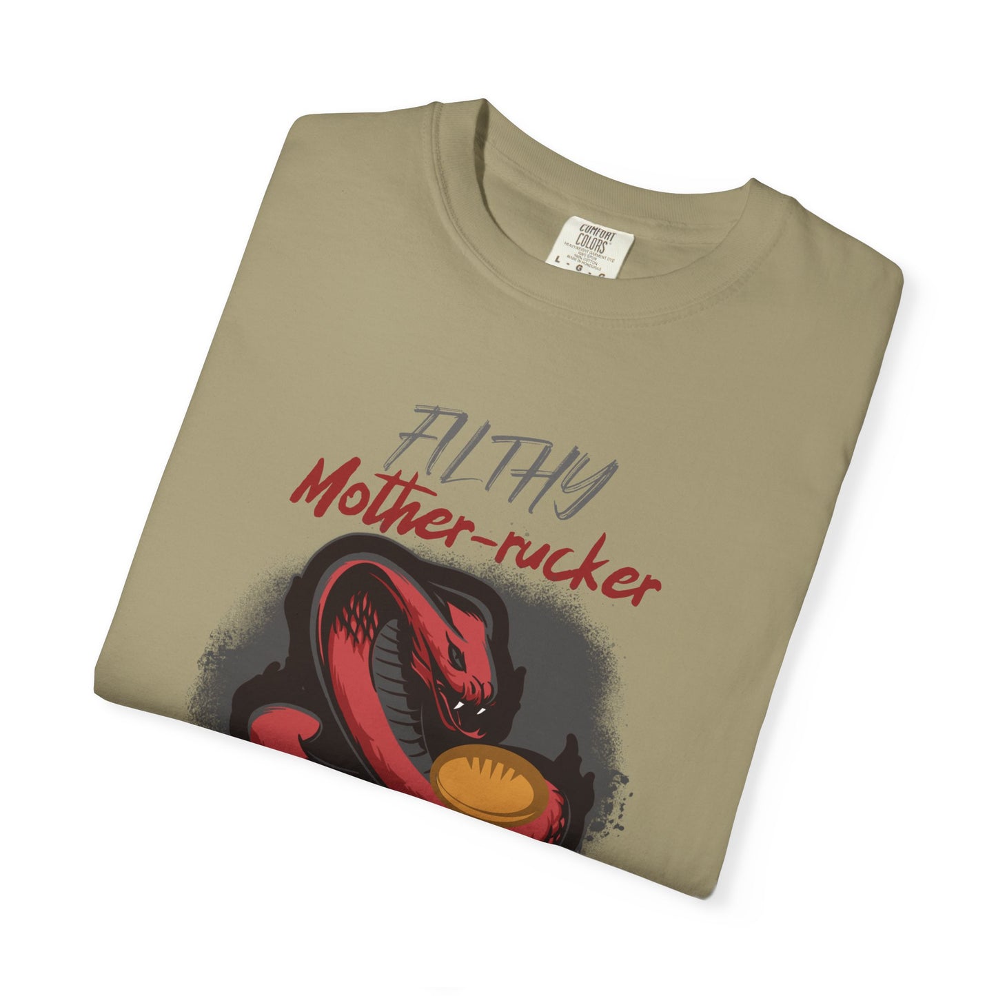 Filthy Mother-rucker Snake Rugby Comfort Colors T-Shirt