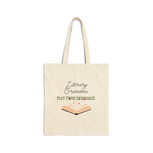 Personalized Bookish Bookish Canvas Tote - Gifts for Book Enthusiasts