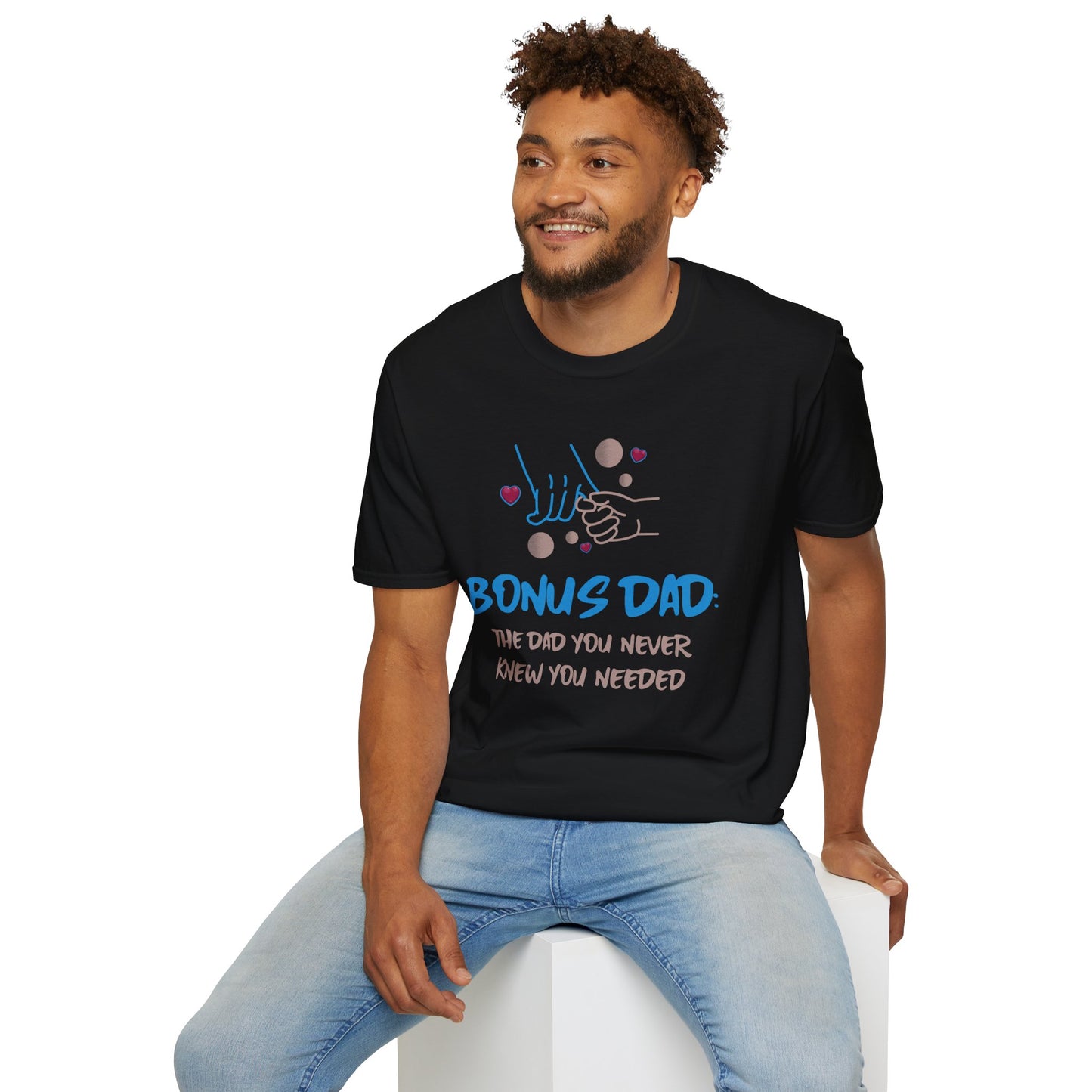 Bonus Dad Softstyle T-Shirt - The Dad You Never Knew You Needed