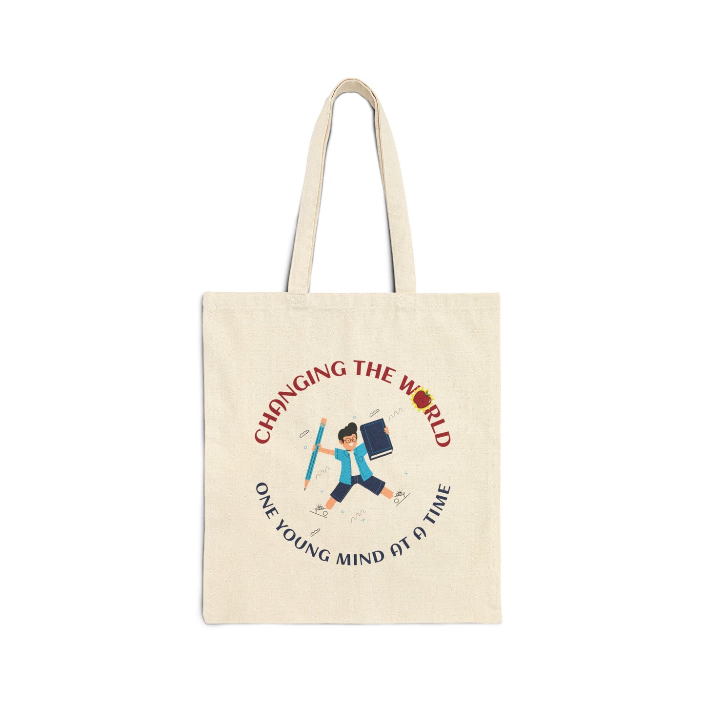 Back to School Teacher Tote – Teacher Gift with 4 Inspirational Designs