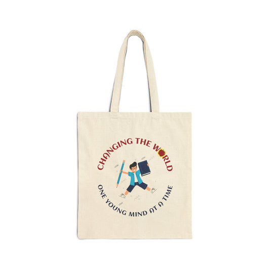 Back to School Teacher Tote – Teacher Gift with 4 Inspirational Designs