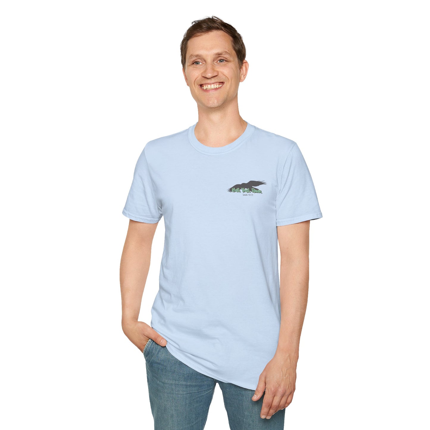 Isaiah 40:31 Eagle Tee | Faith Shirt Gift for Her