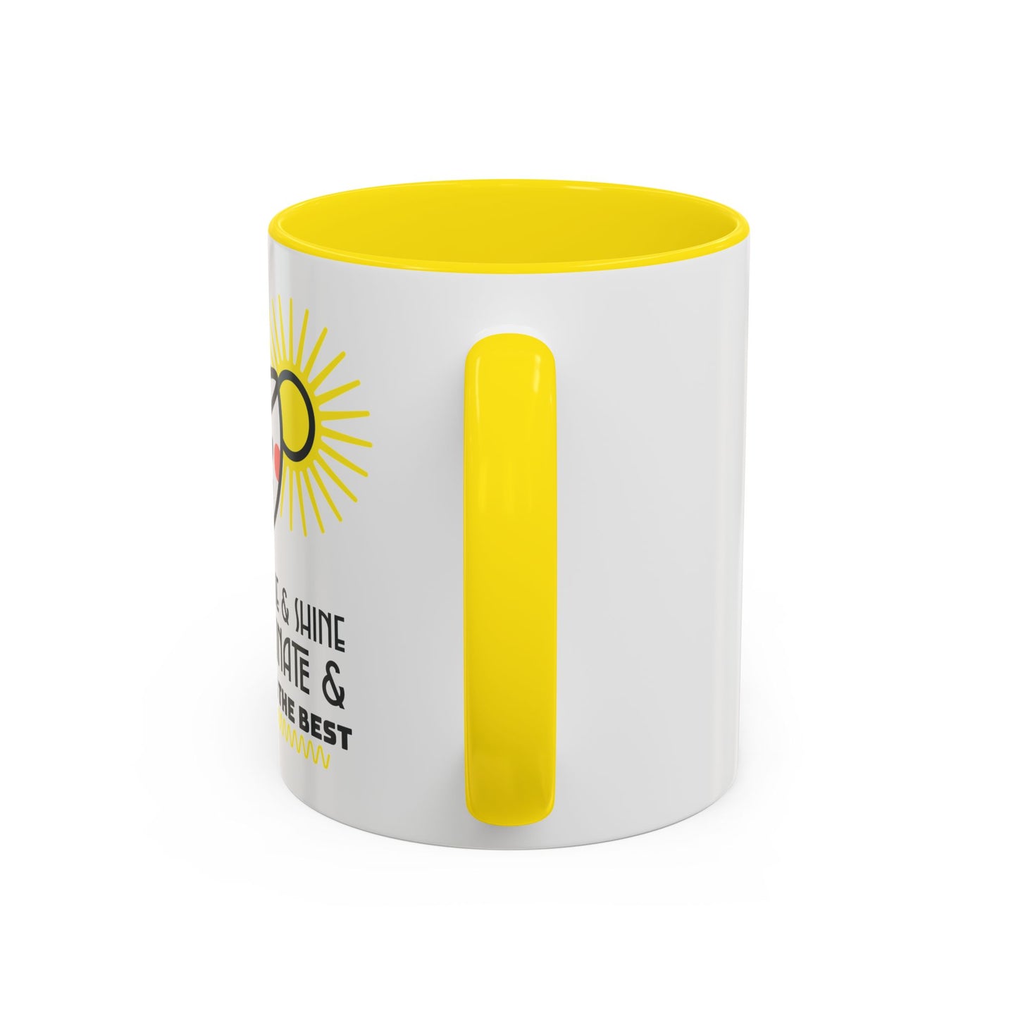 Sassy Coffee Mug for Women – I Caffeinate and Hope for the Best