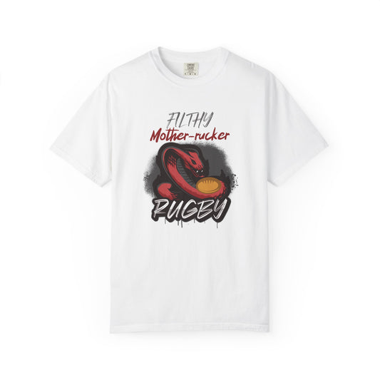 Filthy Mother-rucker Snake Rugby Comfort Colors T-Shirt