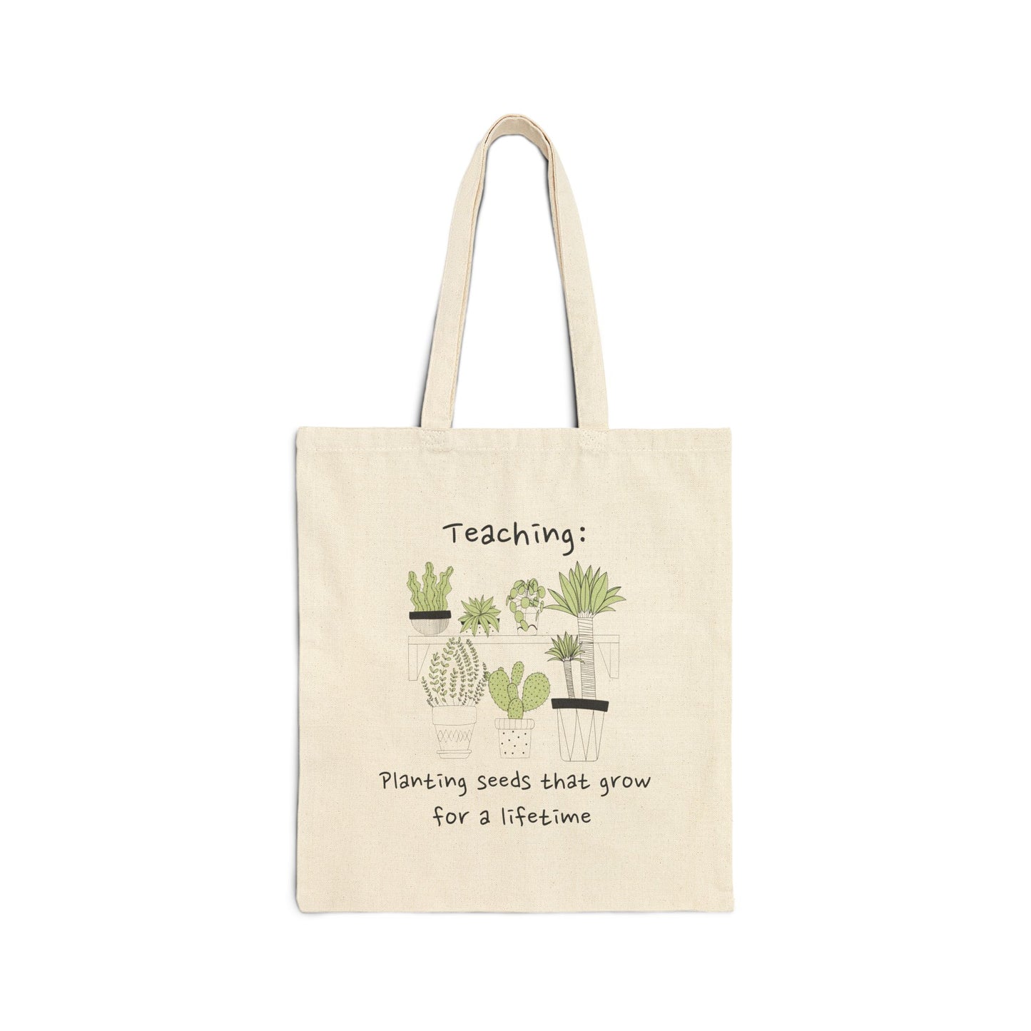 Back to School Teacher Tote – Teacher Gift with 4 Inspirational Designs