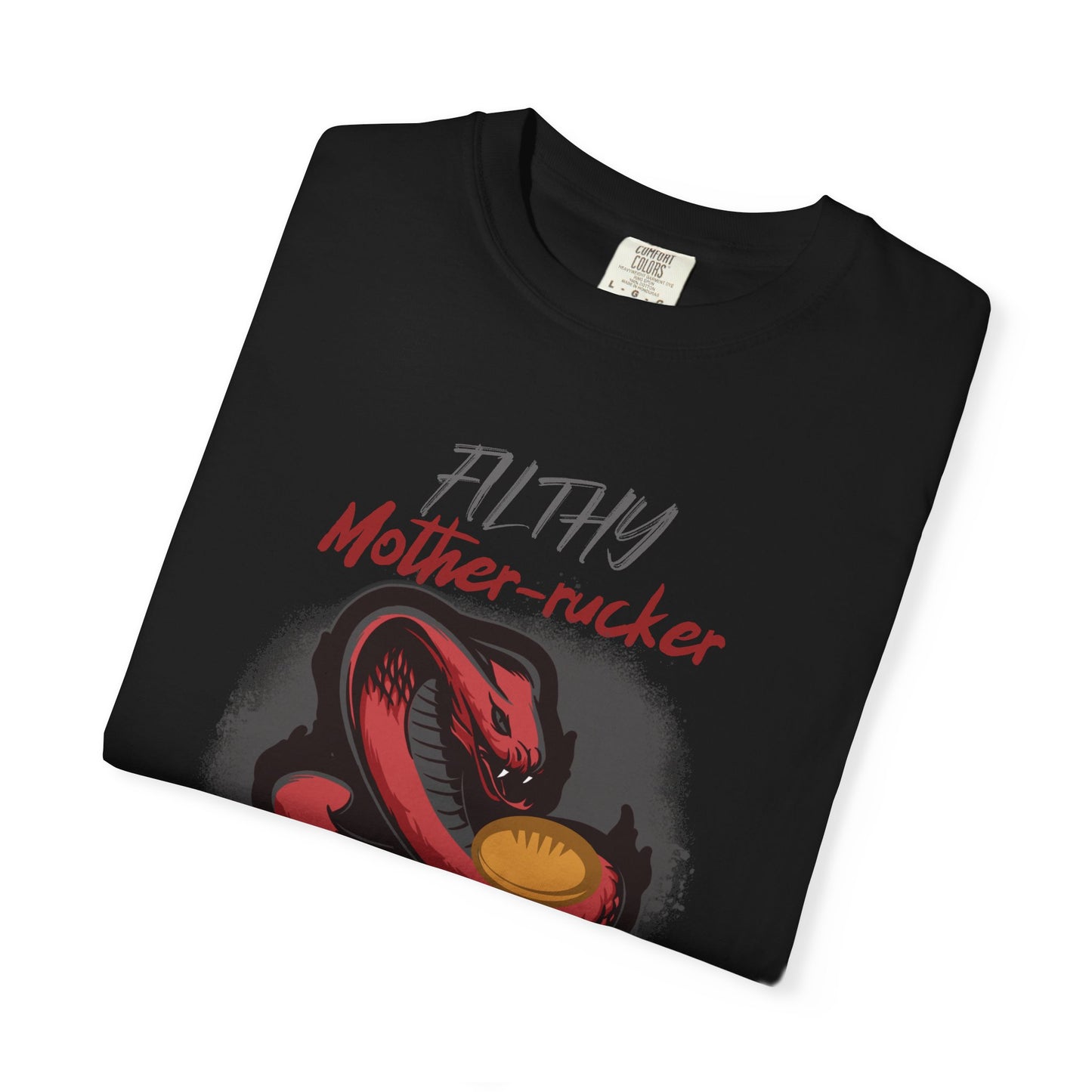 Filthy Mother-rucker Snake Rugby Comfort Colors T-Shirt