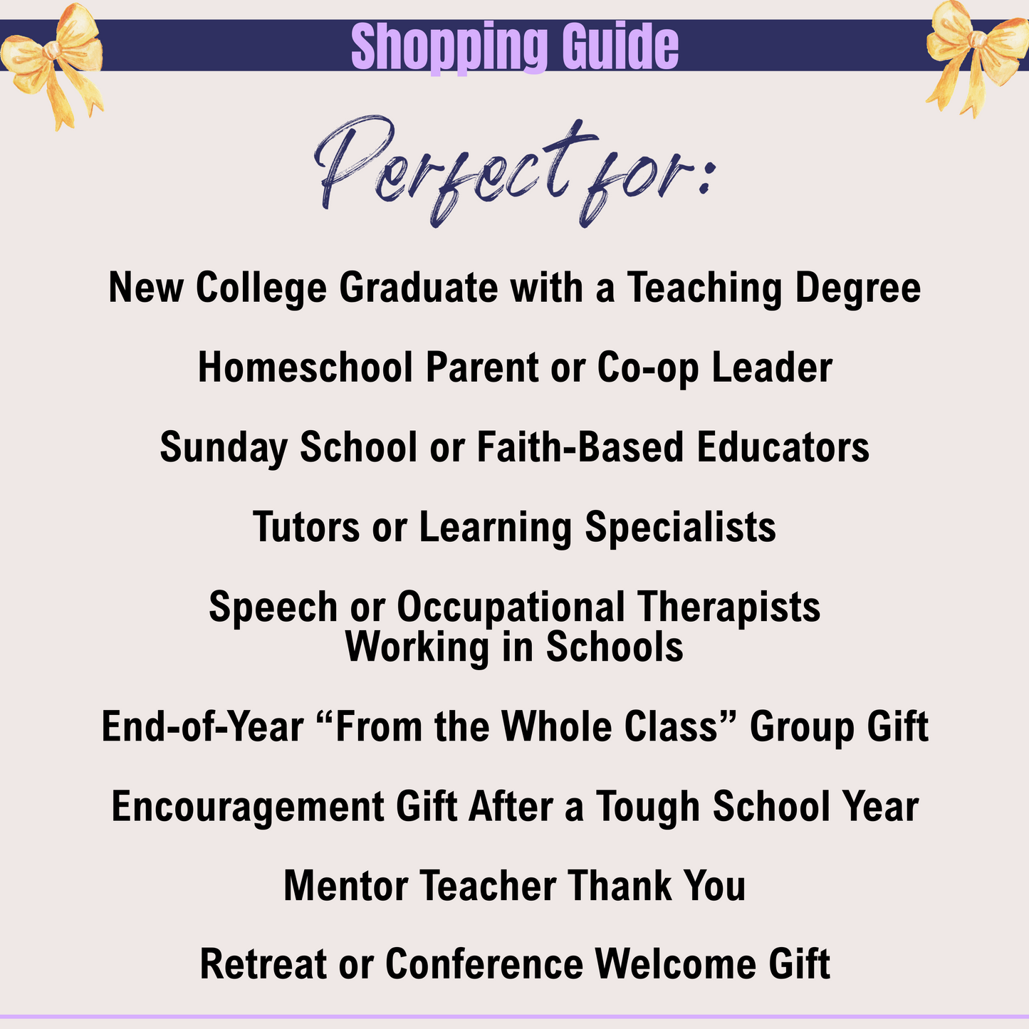 Back to School Teacher Tote – Teacher Gift with 4 Inspirational Designs