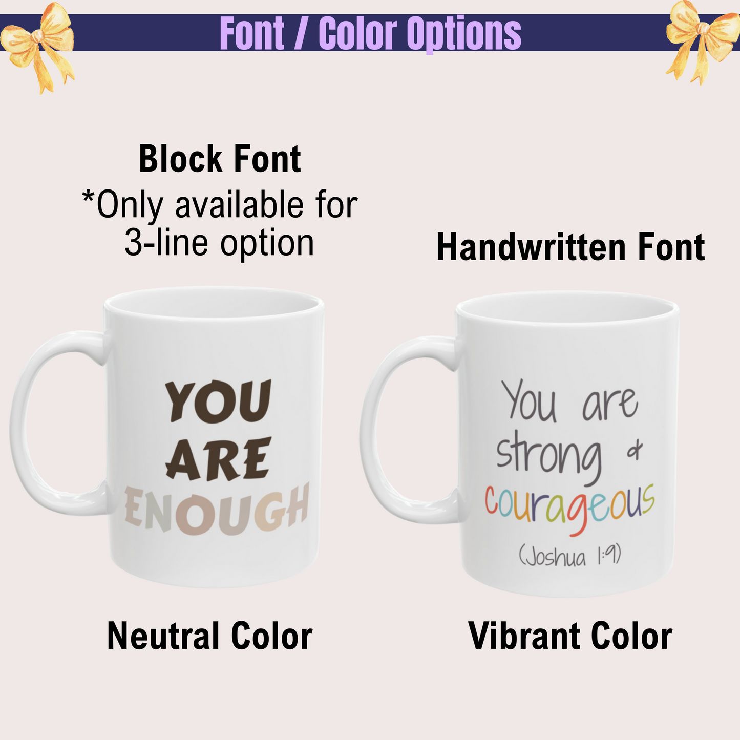 Personalized Affirmation Mugs – Meaningful Gifts for Strength & Healing