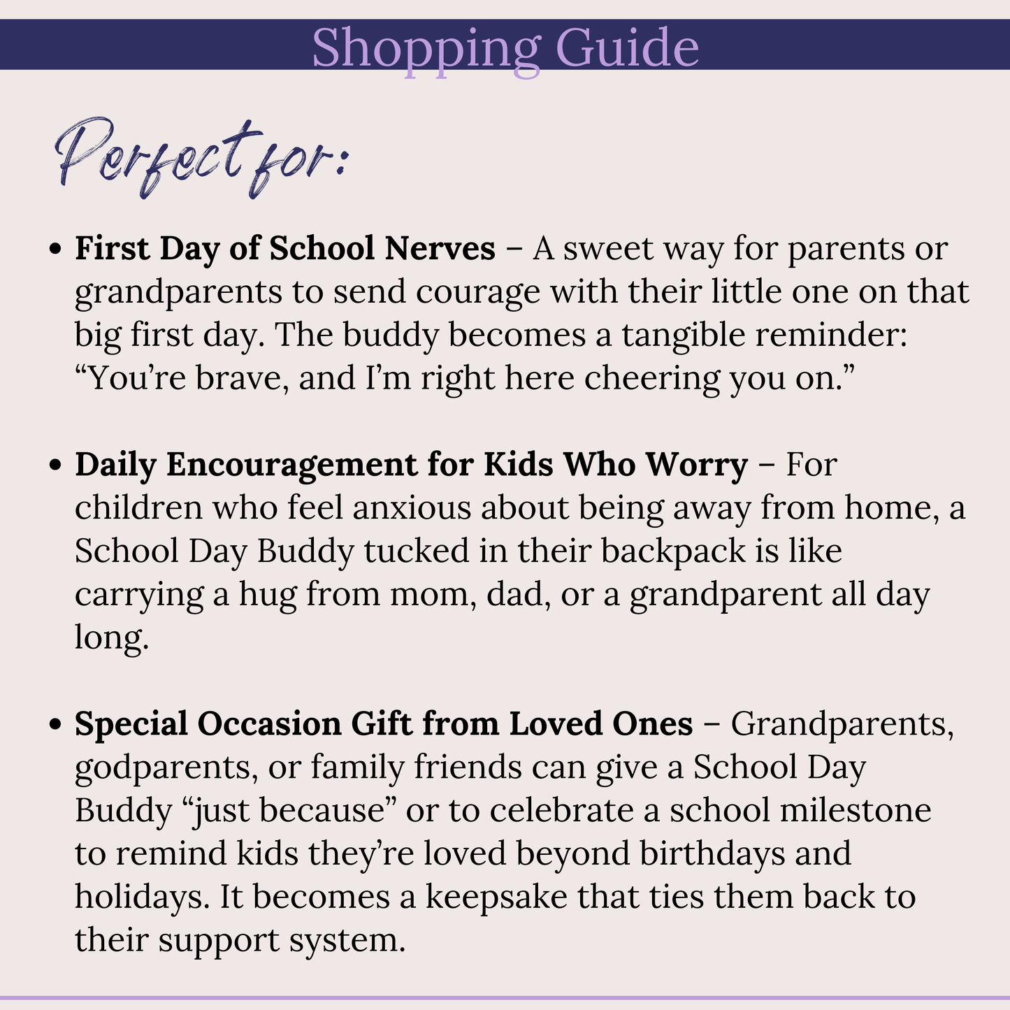 School Day Buddies Stuffed Animal – Gift for Kindergarten to 5th Grade Students
