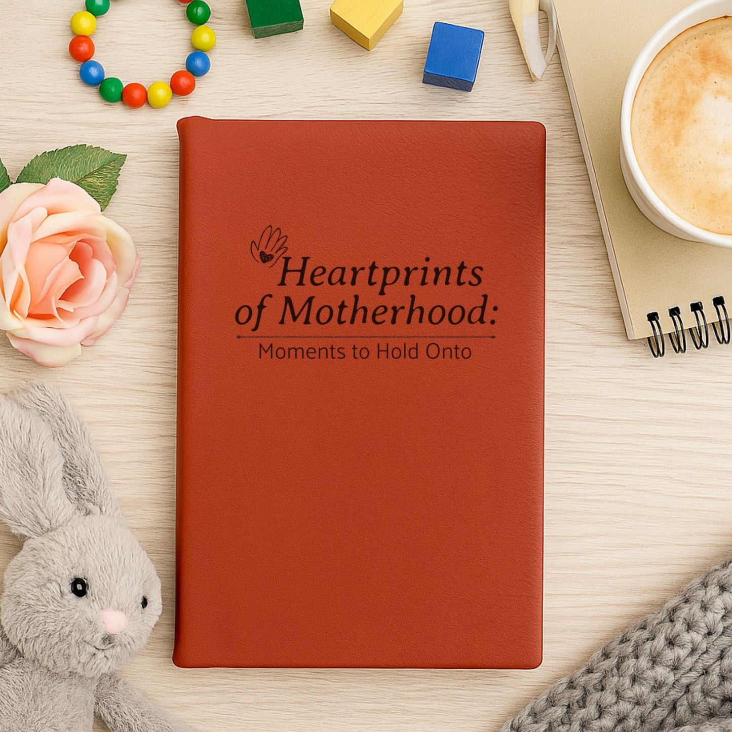 Heartprints of Motherhood: Moments to Hold Onto Journal For Mom