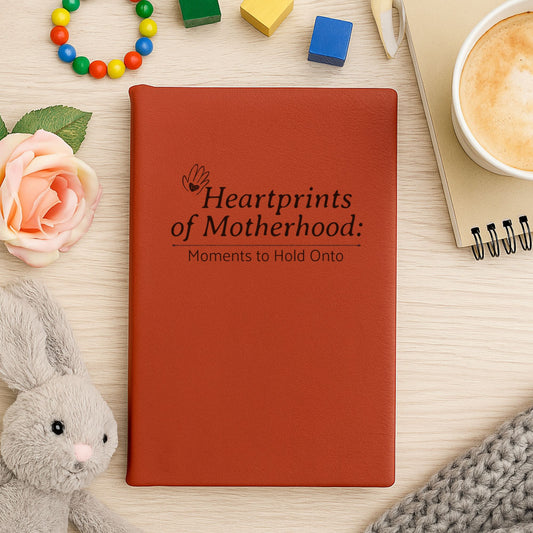 Heartprints of Motherhood: Moments to Hold Onto Journal For Mom