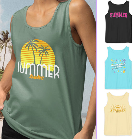 Summer Babe Tank Top – Best Gift for Summer Lovers